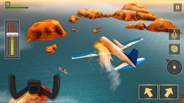 飞机冲击坠毁模拟器游戏(Plane Crash Simulator)