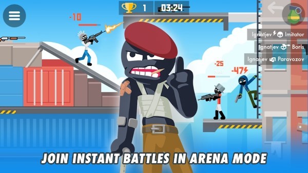 火柴人战争射击游戏(stickman combats)