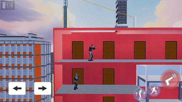 楼道射击者游戏(gunmen elevator)