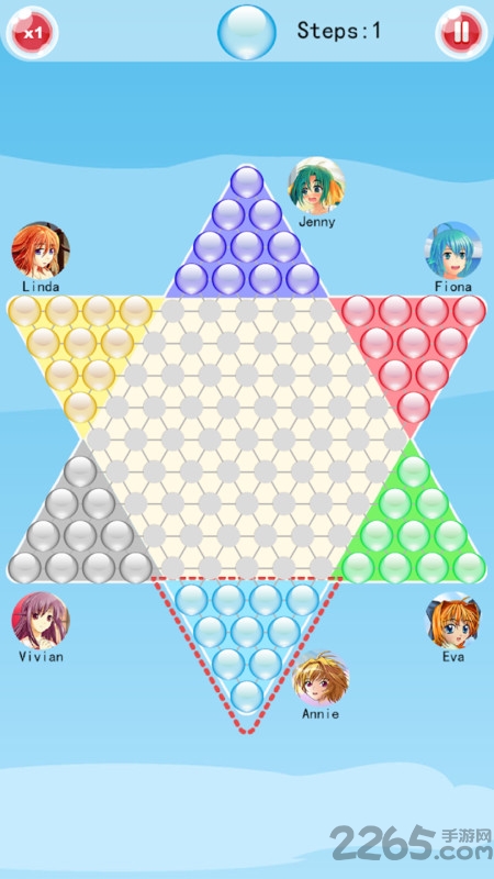 手机跳棋游戏