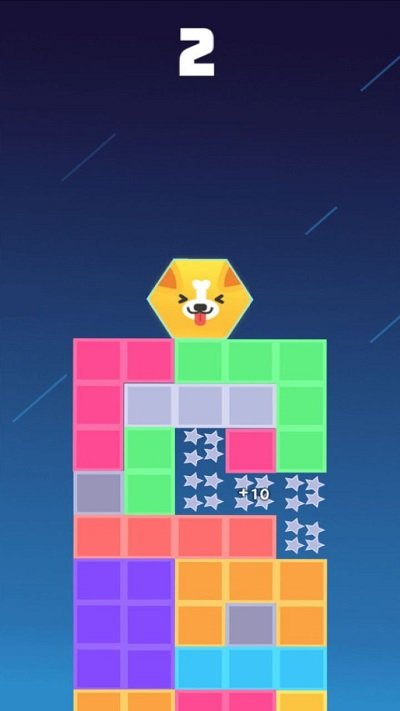 翻滚吧六边形小游戏