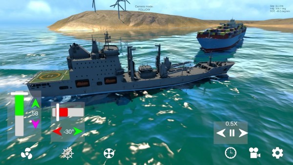 船舶操纵模拟器游戏(ship maneuvering sim)