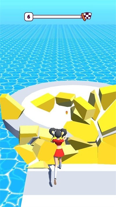 美少女枪手跑3d最新版(shoot and run 3d)