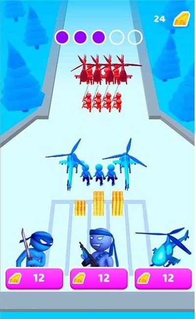 红蓝火柴人军团对战游戏