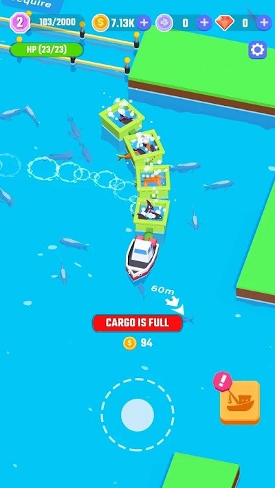 渔船打渔放置小游戏(idle fishing boat)