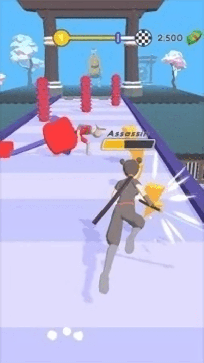 武士女孩跑3D游戏下载