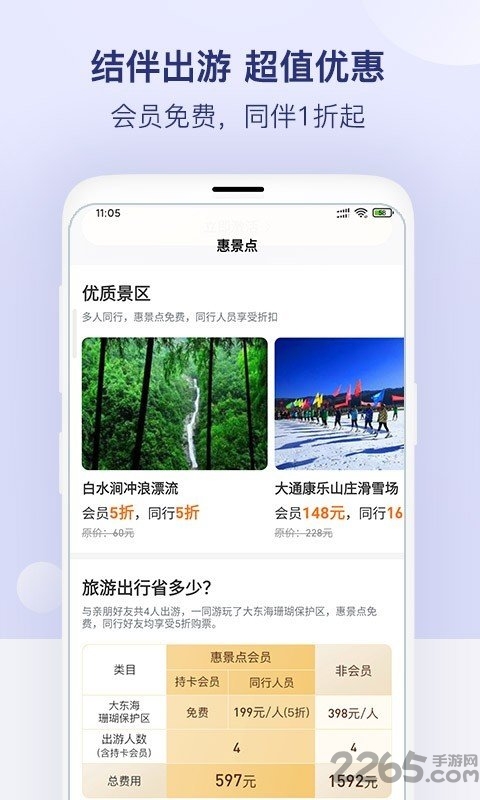 惠景点app