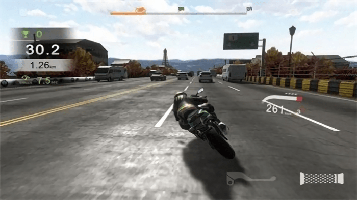 特技摩托骑手游戏(real moto traffic)