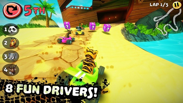 动物世界卡丁车手机版(safari kart)