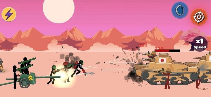 火柴人二战mod手机版(stickman ww2)