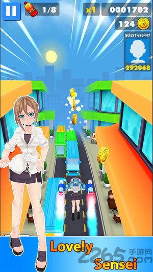 地铁美女跑酷中文破解版