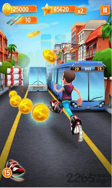巴士酷跑无限金币破解版