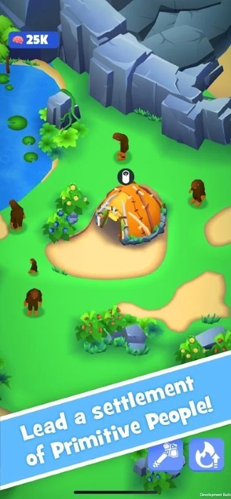 穴居人空闲游戏
