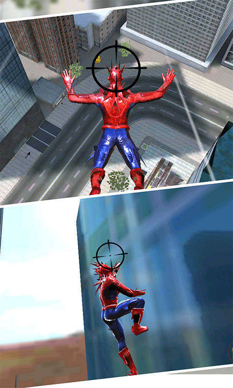 城市绳索英雄3d游戏