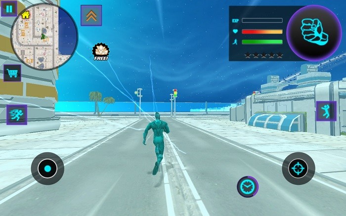 城市超人光速英雄游戏(unlimited speed)