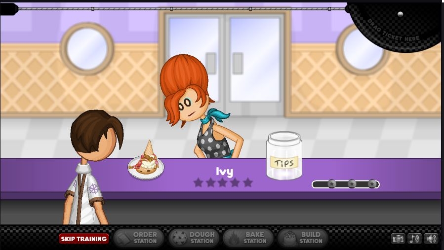 老爹圣代曲奇店破解版下载