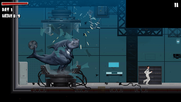 食人鲨横冲直撞游戏(sharkosaurus rampage)