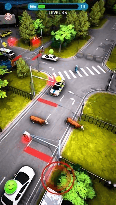 交通管理模拟游戏(crazy traffic control)