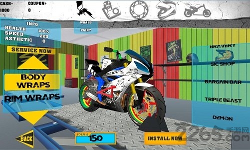 stunt bike freestyle游戏中文版
