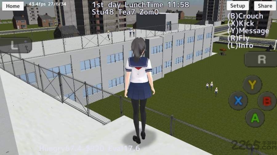 学校女生模拟器2汉化版(学校生活模拟器2)