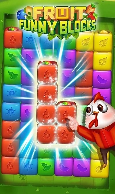 水果积木消除游戏(fruit funny blocks)