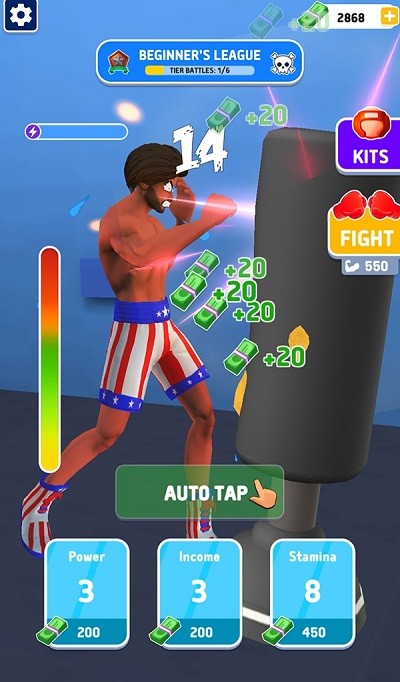 综合格斗冠军游戏(gym click rush)
