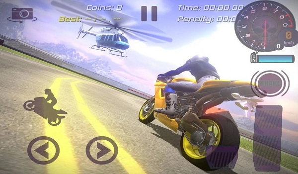 极限摩托车特技赛游戏(stuntbikerace)