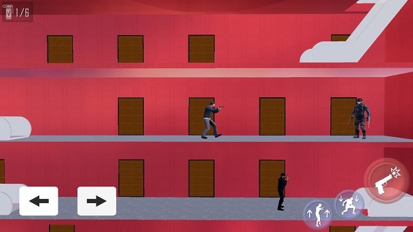 楼道射击者游戏(gunmen elevator)