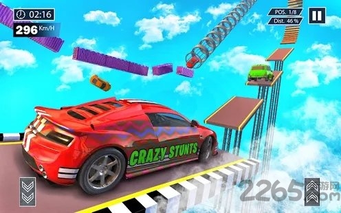 巨型坡道特技gt赛车游戏