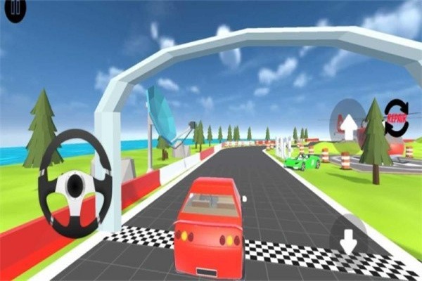 杜比卡通赛车手机版(dude & race simulator) 杜比卡通赛车游戏下载