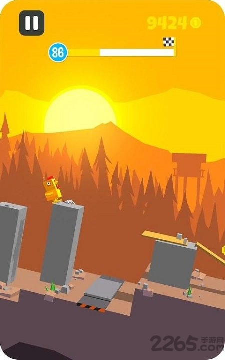 蹦蹦跳跳的山游戏下载