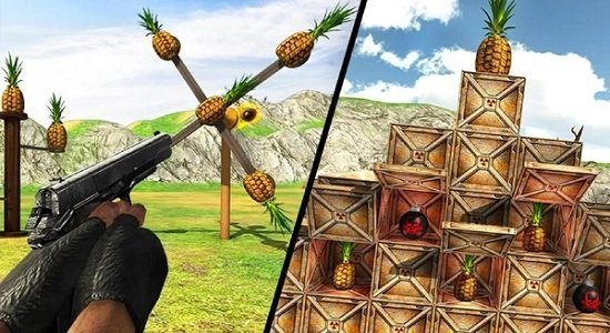 菠萝射击3d游戏下载
