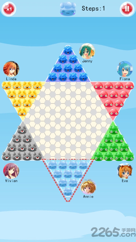 手机跳棋游戏
