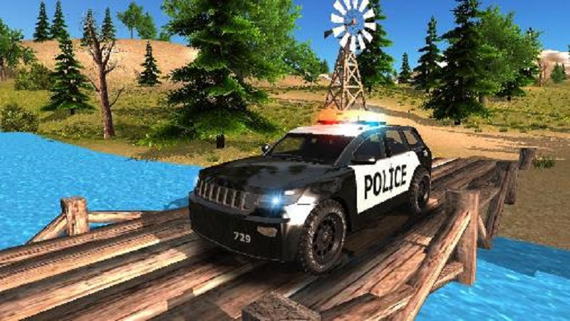 越野警车手机游戏