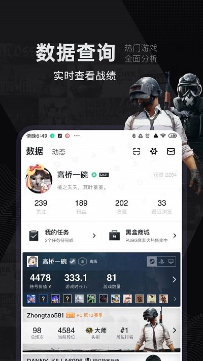 吃鸡战绩查询软件