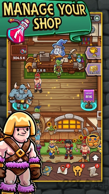地牢商店大亨最新版(Dungeon Shop Tycoon)