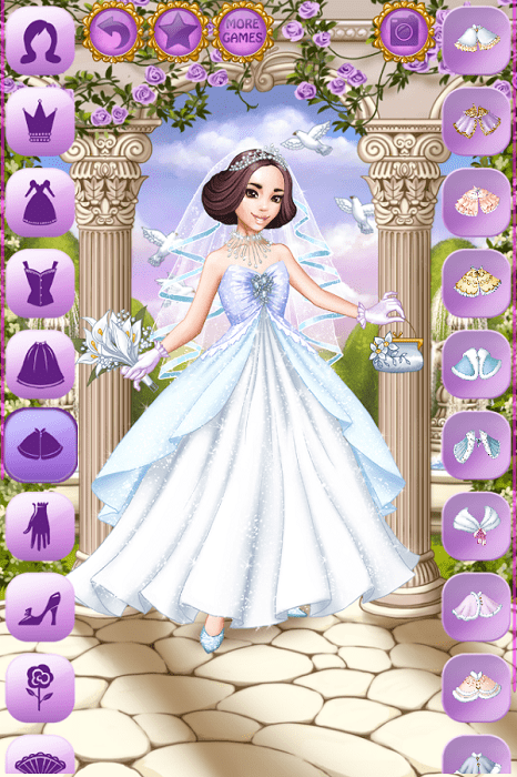 灰姑娘婚礼着装游戏(Cinderella Wedding)