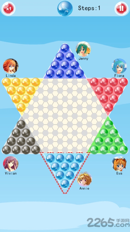 手机跳棋游戏