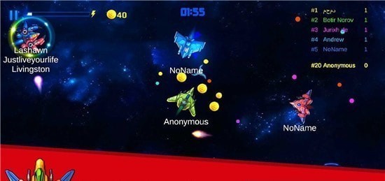 宇宙飞船大乱斗游戏