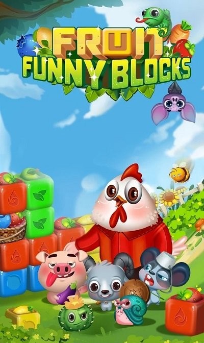 水果积木消除游戏(fruit funny blocks)