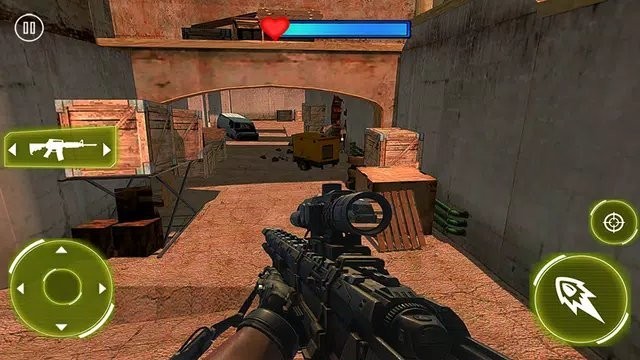 反击射击游戏(counter sniper shooter strike fps shooting games)