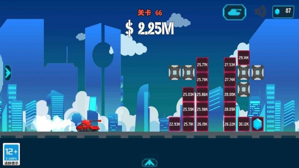 自动坦克放置射击游戏