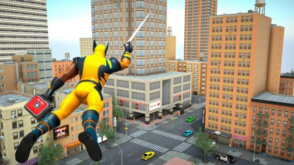 开放世界绳索英雄2021(miami super rope hero 2021)