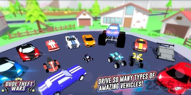 dude theft wars中文版 dude theft wars游戏下载