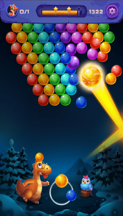 泡泡龙原始恐龙蛋最新版(bubble shooter)
