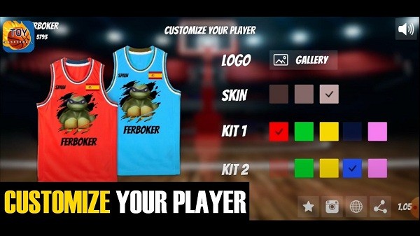 玩具篮球游戏(toy basketball)