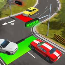 交通管理模拟游戏(crazy traffic control)