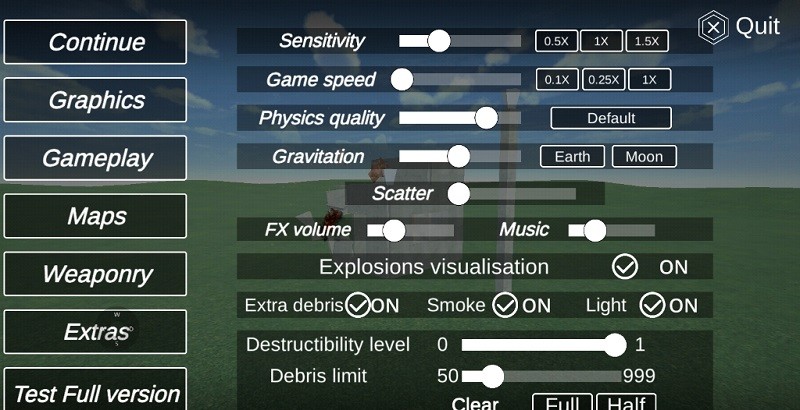 破坏性物理学中文版(destroyer mobile)
