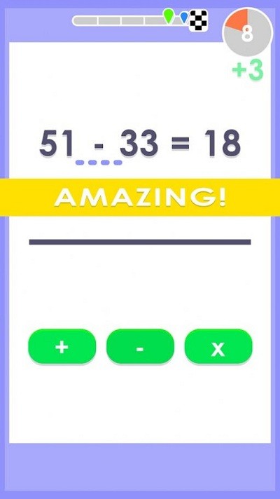 数学口算赛跑游戏