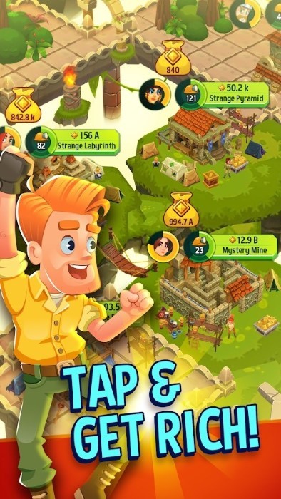 神庙逃亡空闲探险家游戏(temple run idle explorers)